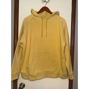 Girlfriend Collective Yellow 50/50 Hoodie Size 5